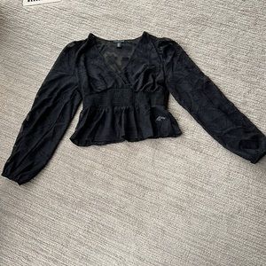 Sincerely Jules Black lace top